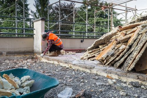 Travaux d'isolation toit terrasse